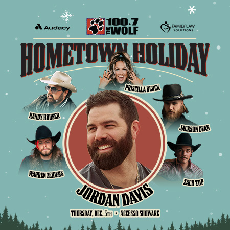 100.7 The Wolf's Hometown Holiday 2024 Presented by Family Law Solutions