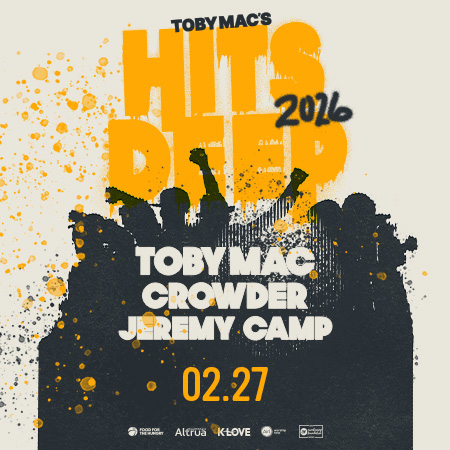 TOBYMAC with Crowder & Jeremy Camp:  Hits Deep Tour