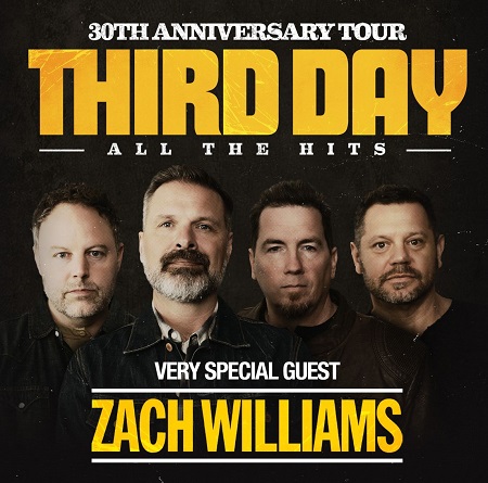 THIRD DAY 30th Anniversary Tour with very special guest Zach Williams